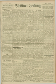 Stettiner Zeitung. 1901, Nr. 109 (10 Mai)
