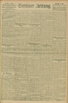 Stettiner Zeitung. 1901, Nr. 114 (16 Mai)