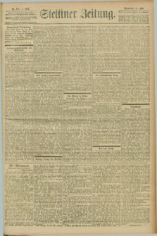 Stettiner Zeitung. 1901, Nr. 121 (25 Mai)