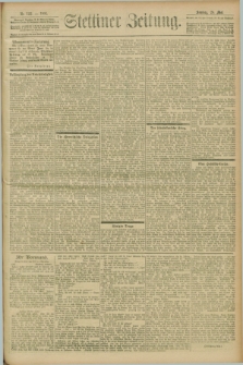 Stettiner Zeitung. 1901, Nr. 122 (26 Mai)