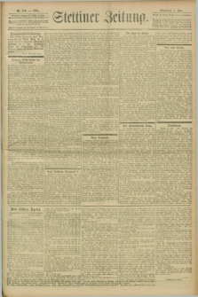 Stettiner Zeitung. 1901, Nr. 126 (1 Juni)
