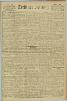 Stettiner Zeitung. 1901, Nr. 128 (4 Juni)