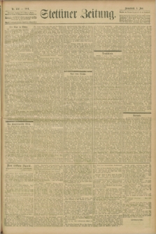 Stettiner Zeitung. 1901, Nr. 132 (8 Juni)
