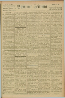 Stettiner Zeitung. 1901, Nr. 135 (12 Juni)