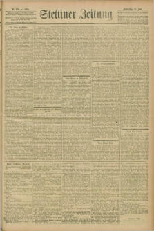 Stettiner Zeitung. 1901, Nr. 136 (13 Juni)