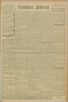 Stettiner Zeitung. 1901, Nr. 140 (18 Juni)