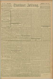 Stettiner Zeitung. 1901, Nr. 142 (20 Juni)