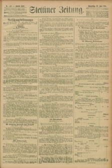 Stettiner Zeitung. 1901, Nr. 142 (20 Juni)