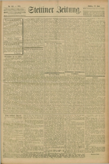 Stettiner Zeitung. 1901, Nr. 145 (23 Juni)