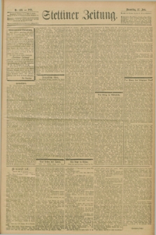 Stettiner Zeitung. 1901, Nr. 148 (27 Juni)