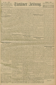 Stettiner Zeitung. 1901, Nr. 169 (21 Juli)