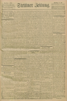 Stettiner Zeitung. 1901, Nr. 172 (25 Juli)