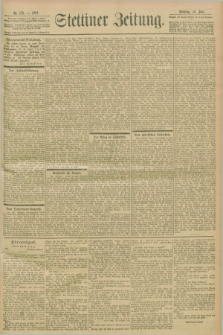 Stettiner Zeitung. 1901, Nr. 175 (28 Juli)