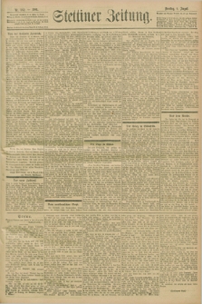Stettiner Zeitung. 1901, Nr. 182 (6 August)