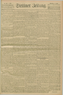 Stettiner Zeitung. 1901, Nr. 184 (8 August)