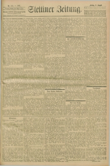 Stettiner Zeitung. 1901, Nr. 185 (9 August)