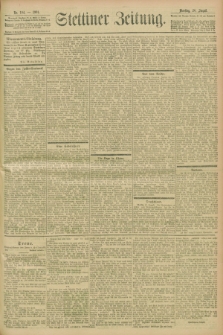 Stettiner Zeitung. 1901, Nr. 194 (20 August)