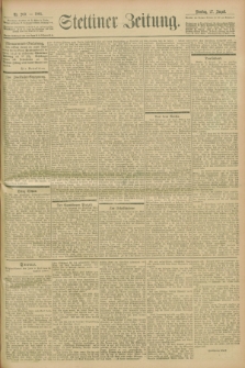 Stettiner Zeitung. 1901, Nr. 200 (27 August)