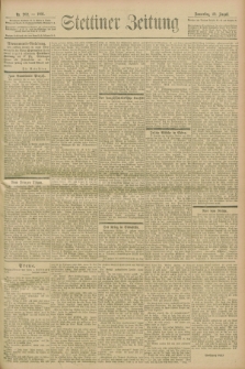 Stettiner Zeitung. 1901, Nr. 202 (29 August)