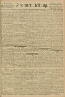 Stettiner Zeitung. 1901, Nr. 208 (5 September)