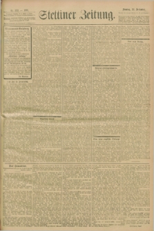 Stettiner Zeitung. 1901, Nr. 223 (22 September)