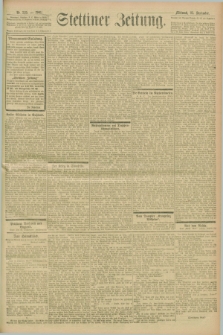 Stettiner Zeitung. 1901, Nr. 225 (25 September)