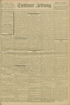 Stettiner Zeitung. 1901, Nr. 228 (28 September)