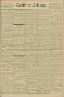 Stettiner Zeitung. 1901, Nr. 232 (3 Oktober)
