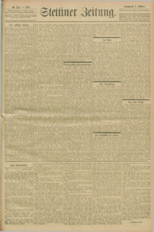 Stettiner Zeitung. 1901, Nr. 234 (5 Oktober)