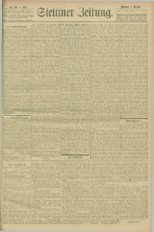 Stettiner Zeitung. 1901, Nr. 237 (9 Oktober)