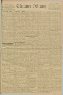 Stettiner Zeitung. 1901, Nr. 238 (10 Oktober)