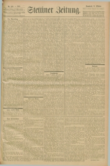 Stettiner Zeitung. 1901, Nr. 240 (12 Oktober)