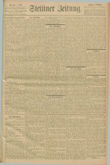 Stettiner Zeitung. 1901, Nr. 245 (18 Oktober)