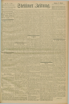 Stettiner Zeitung. 1901, Nr. 247 (20 Oktober)