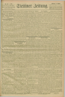 Stettiner Zeitung. 1901, Nr. 249 (23 Oktober)