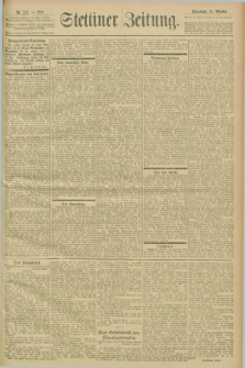 Stettiner Zeitung. 1901, Nr. 252 (26 Oktober)