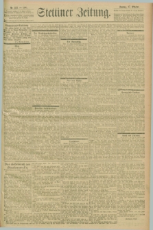 Stettiner Zeitung. 1901, Nr. 253 (27 Oktober)