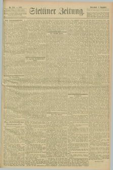 Stettiner Zeitung. 1901, Nr. 258 (2 November)