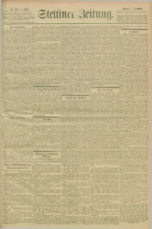 Stettiner Zeitung. 1901, Nr. 259 (3 November)