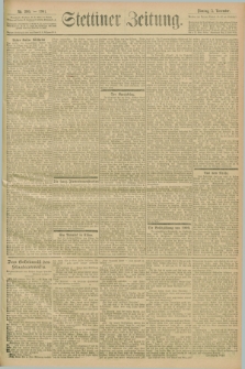 Stettiner Zeitung. 1901, Nr. 260 (5 November)