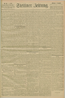 Stettiner Zeitung. 1901, Nr. 261 (6 November)