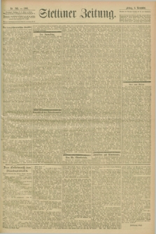 Stettiner Zeitung. 1901, Nr. 263 (8 November)