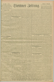 Stettiner Zeitung. 1901, Nr. 265 (10 November)