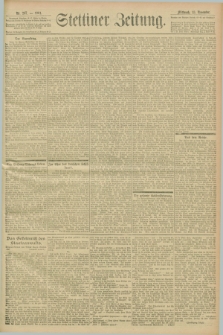 Stettiner Zeitung. 1901, Nr. 267 (13 November)