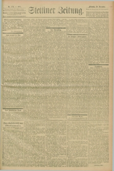 Stettiner Zeitung. 1901, Nr. 273 (20 November)
