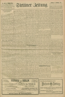 Stettiner Zeitung. 1901, Nr. 288 (8 Dezember)