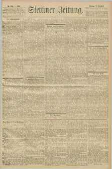 Stettiner Zeitung. 1901, Nr. 289 (10 Dezember)