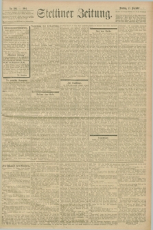 Stettiner Zeitung. 1901, Nr. 295 (17 Dezember)