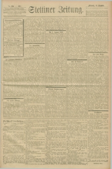 Stettiner Zeitung. 1901, Nr. 296 (18 Dezember)