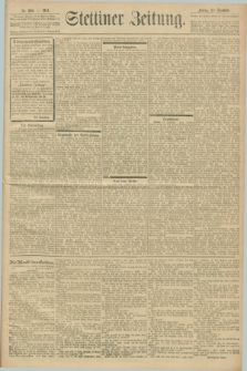 Stettiner Zeitung. 1901, Nr. 298 (20 Dezember)